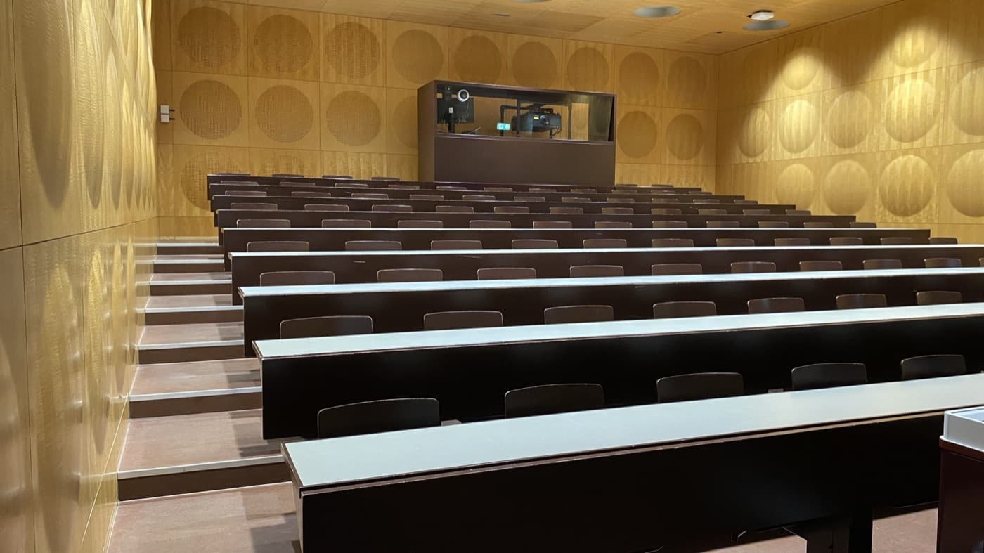 HAH-F-1 Hörsaal room view