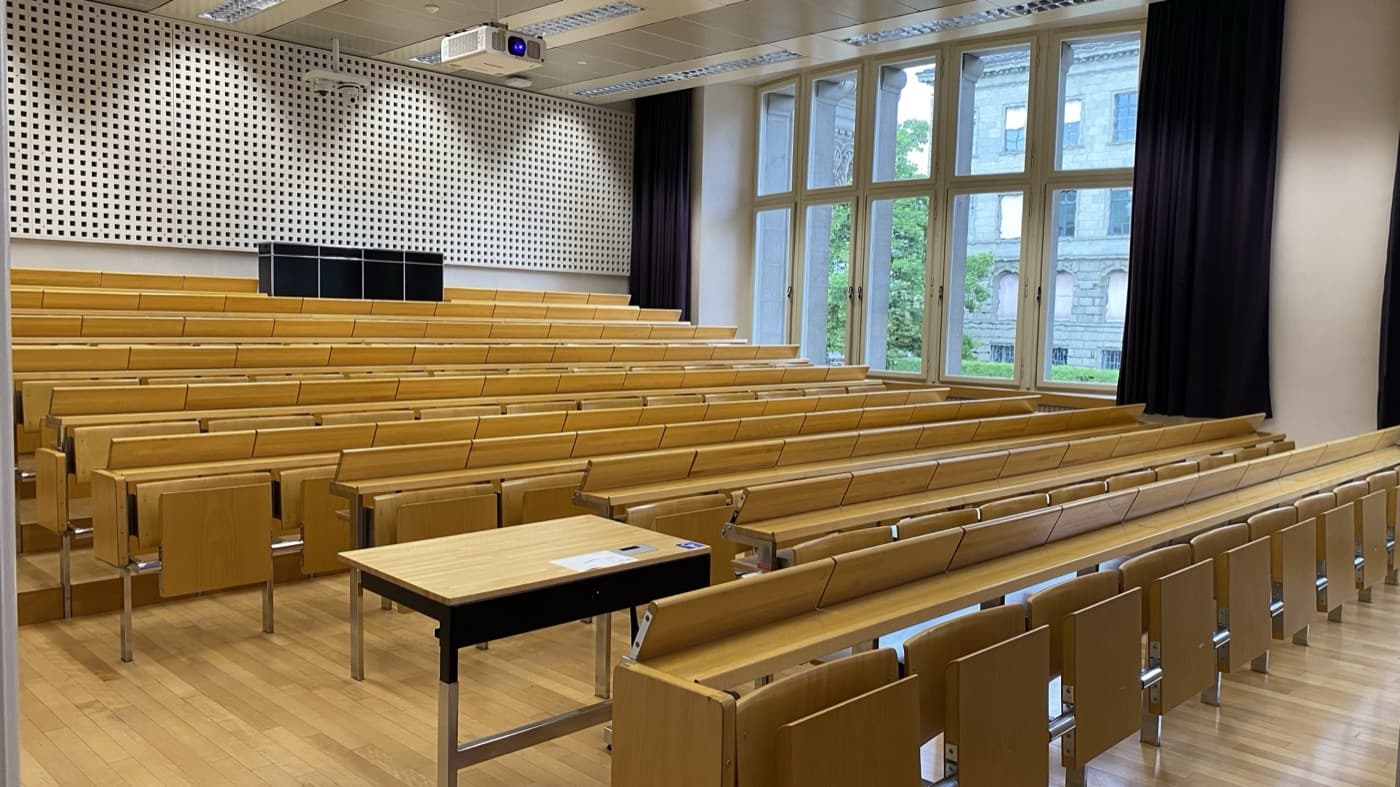 KO2-F-150 Hörsaal room view