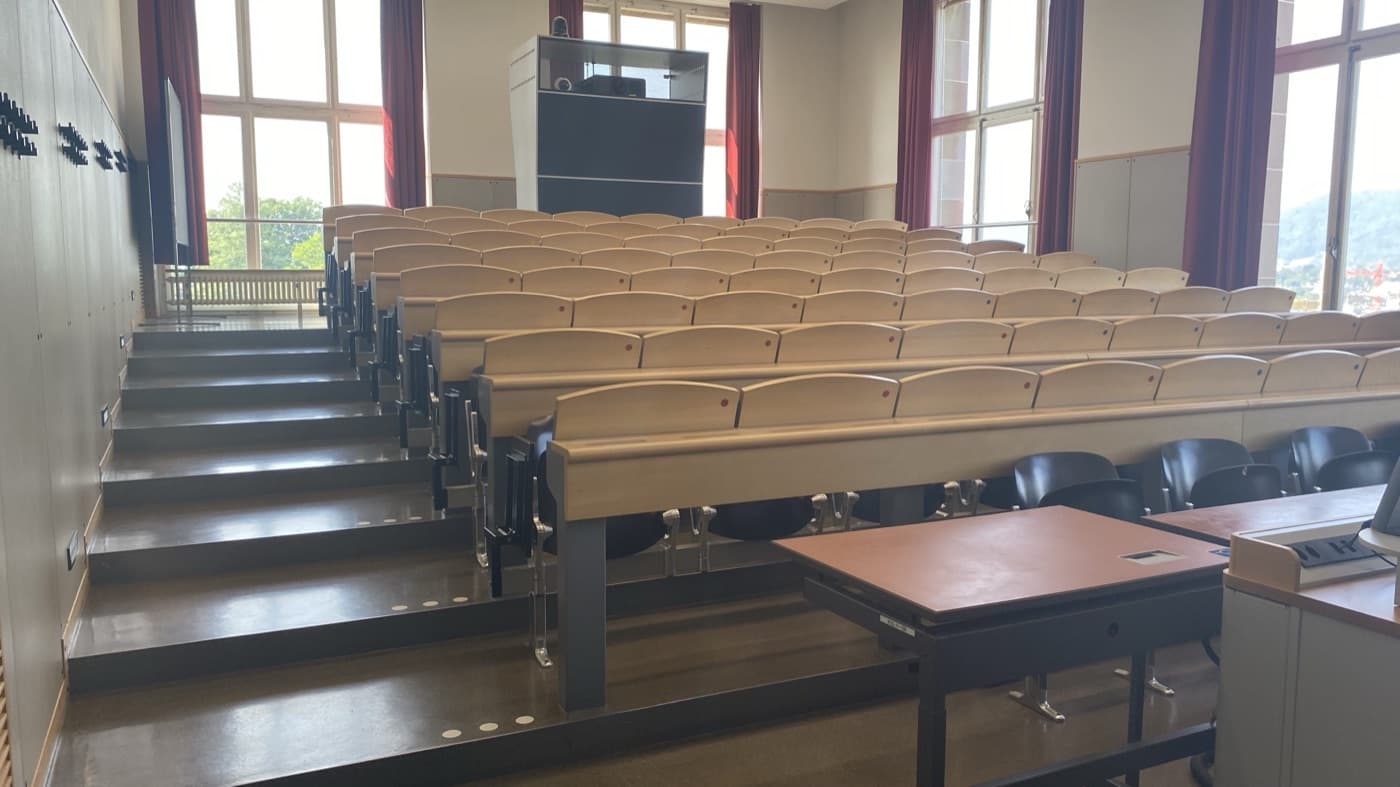 KOL-F-109 Hörsaal room view