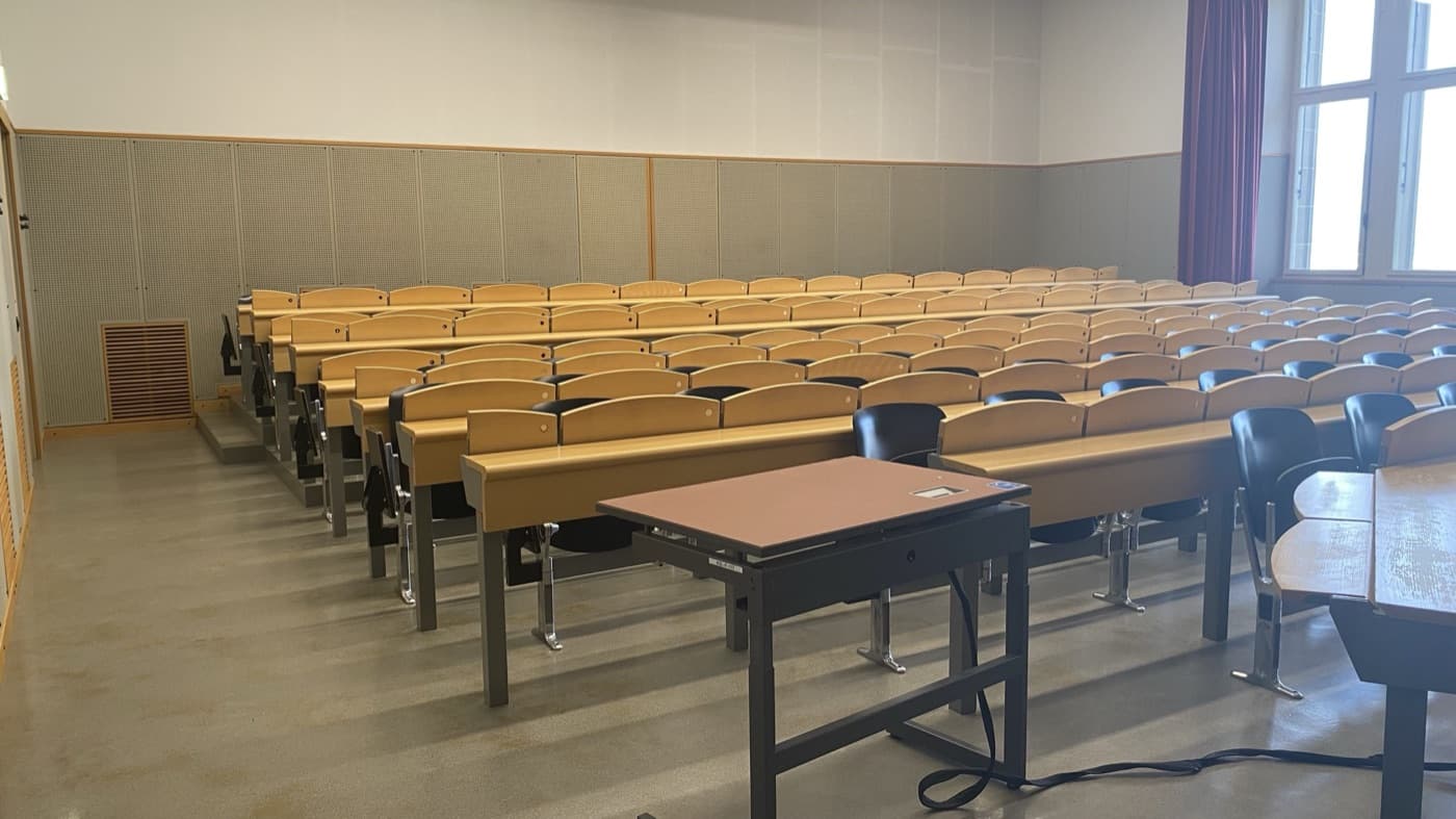 KOL-F-117 Hörsaal room view